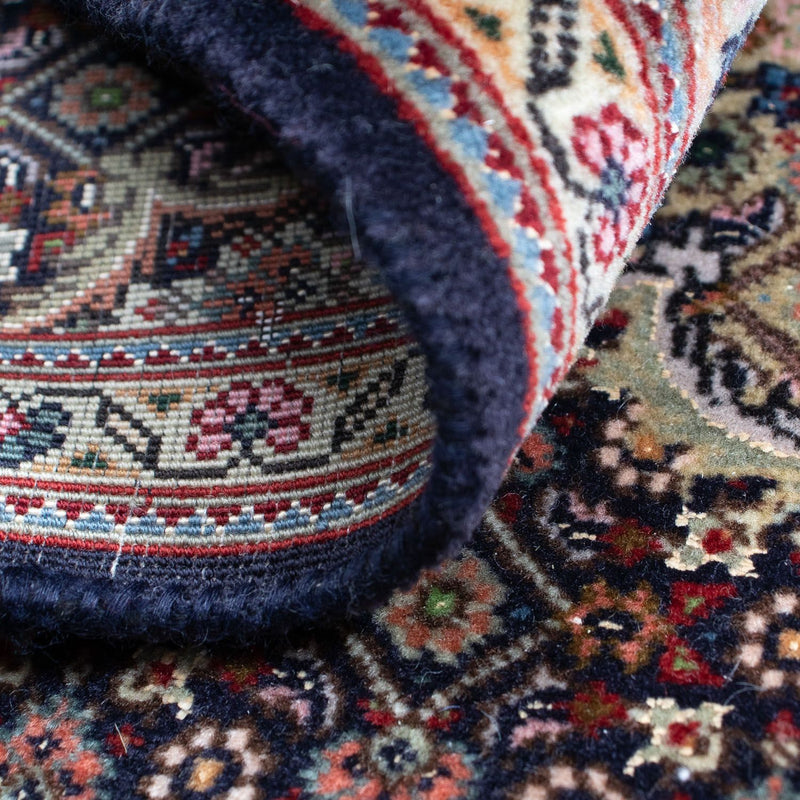 Tapis persan - Tabriz - Royal - 88 x 66 cm - bleu foncé