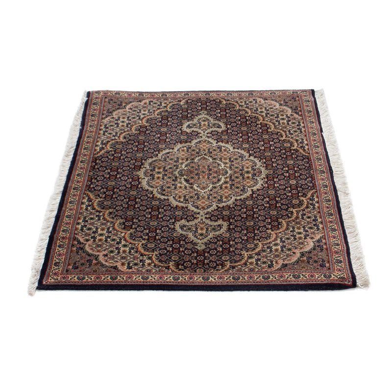 Tapis persan - Tabriz - Royal - 88 x 66 cm - bleu foncé
