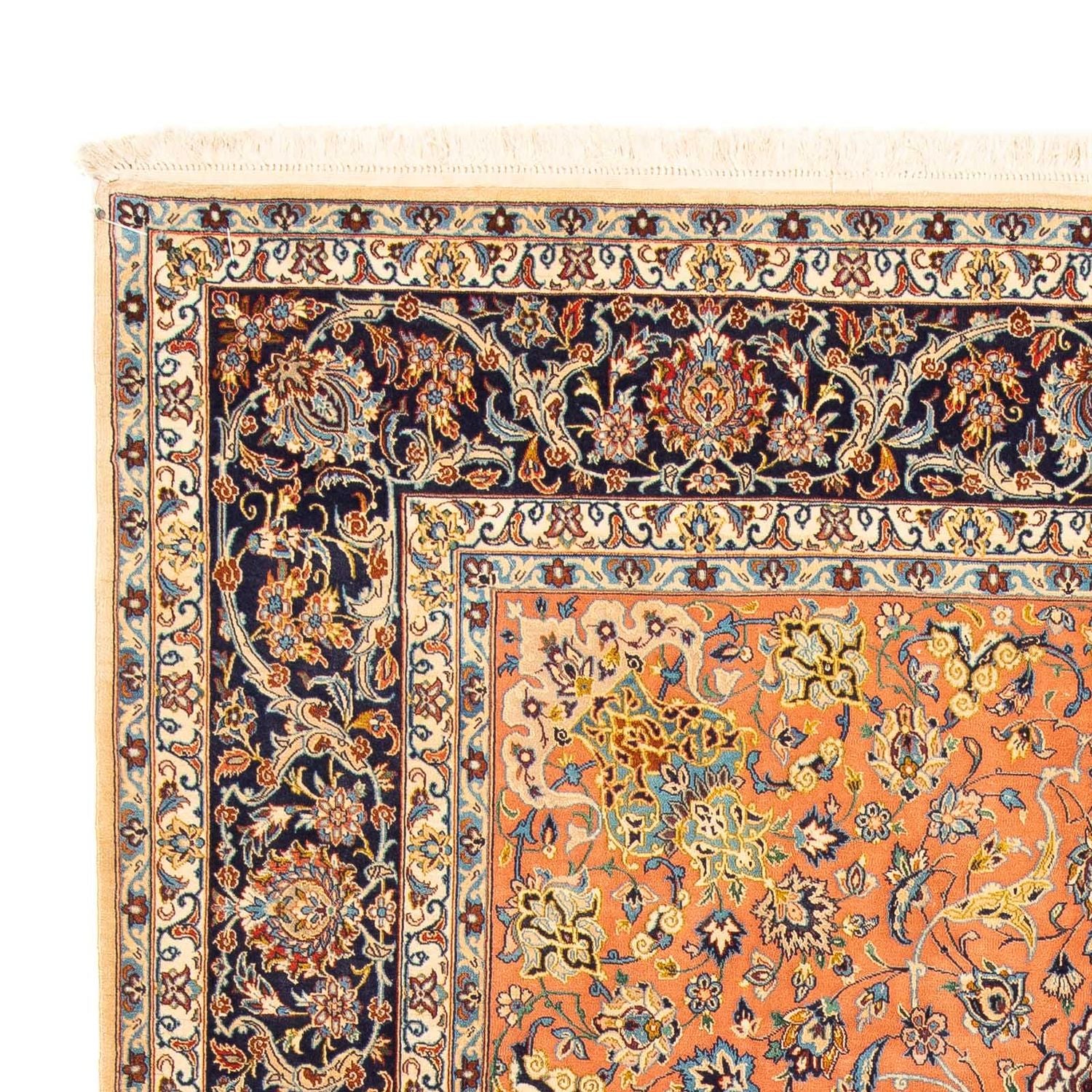 Tapis persan - Isfahan - Premium - 302 x 202 cm - marron
