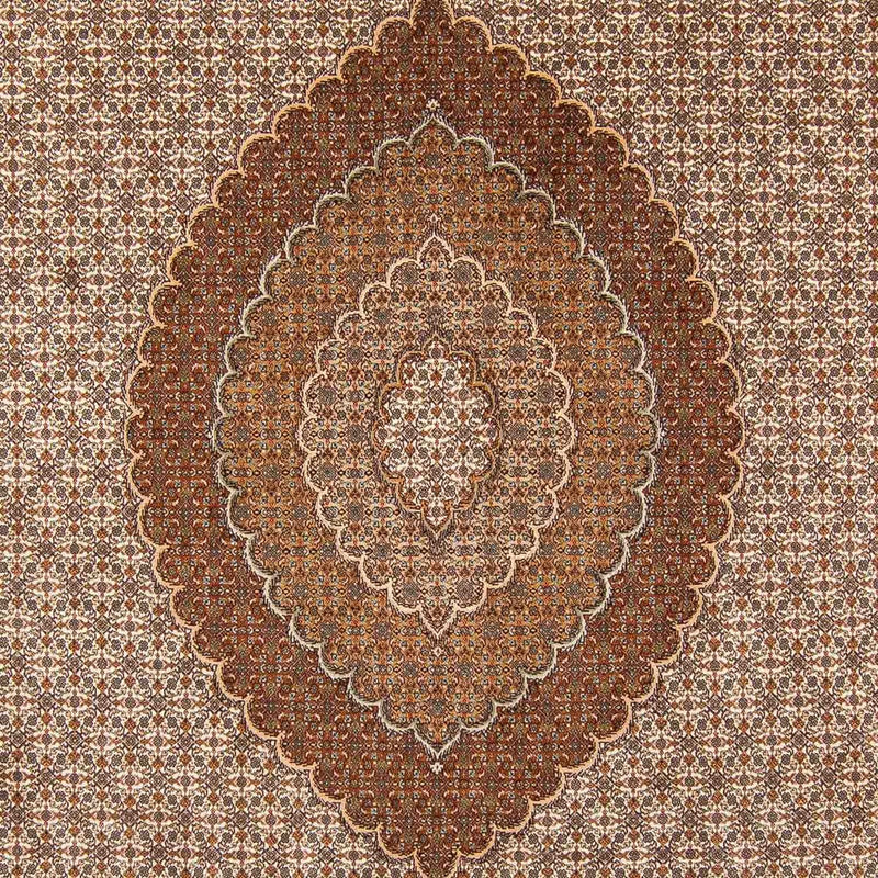 Tapis persan - Tabriz - 360 x 249 cm - marron clair