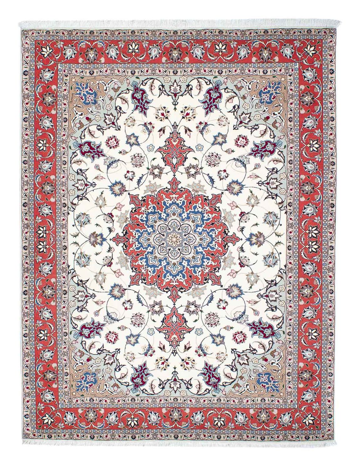 Perserteppich - Täbriz - Royal 198 x 151 cm Teppichbrücke