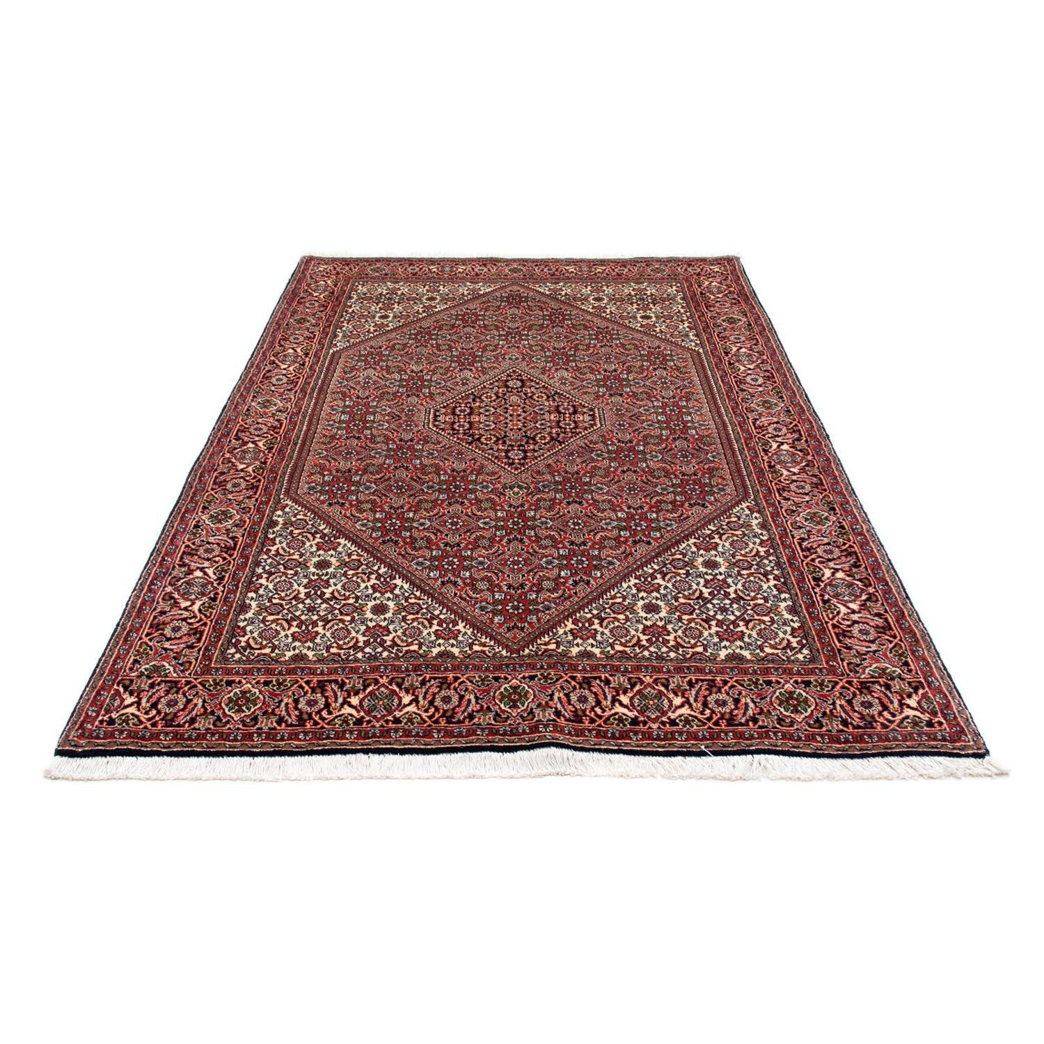 Tapis persan - Bidjar - 218 x 140 cm - rouge
