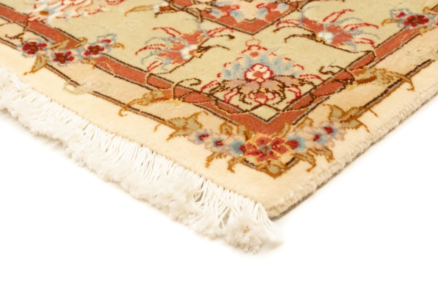 Tapis persan - Tabriz - Royal - 143 x 103 cm - beige