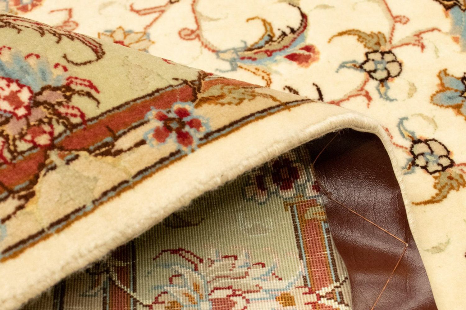 Tapis persan - Tabriz - Royal - 143 x 103 cm - beige