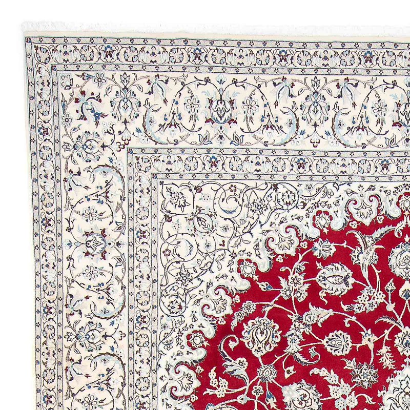 Tapis persan - Nain - Royal - 411 x 295 cm - rouge