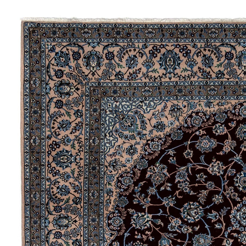 Tapis persan - Nain - Royal - 347 x 248 cm - noir