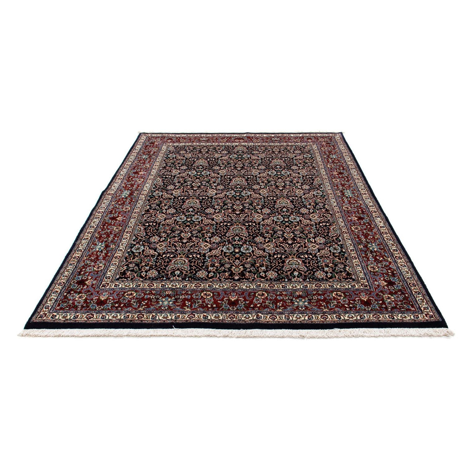 Tapis persan - Classique - 224 x 170 cm - bleu foncé