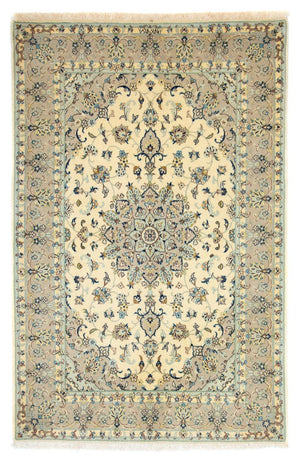 Tapis persan - Keshan - 210 x 137 cm - beige