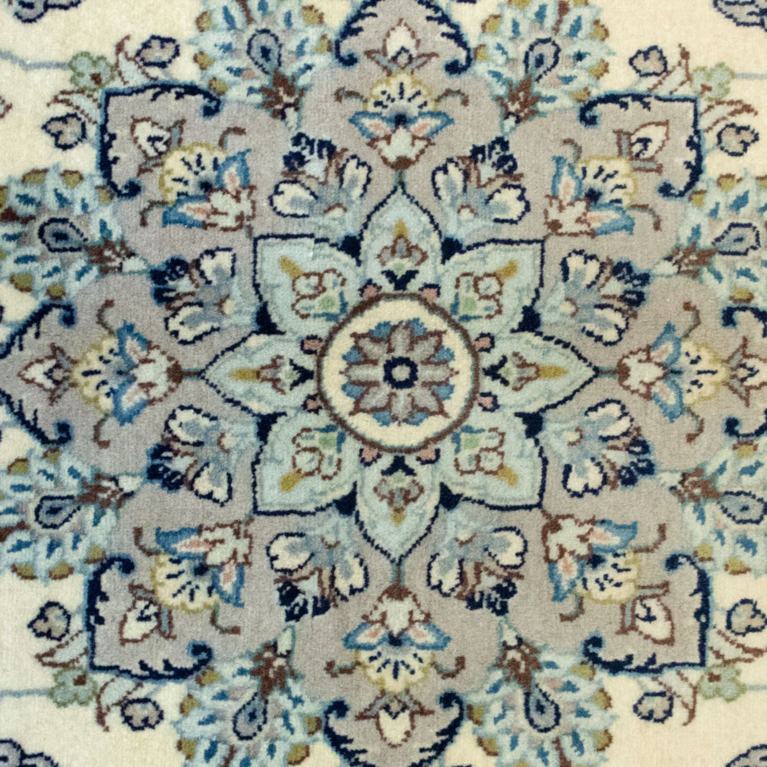 Tapis persan - Keshan - 210 x 137 cm - beige