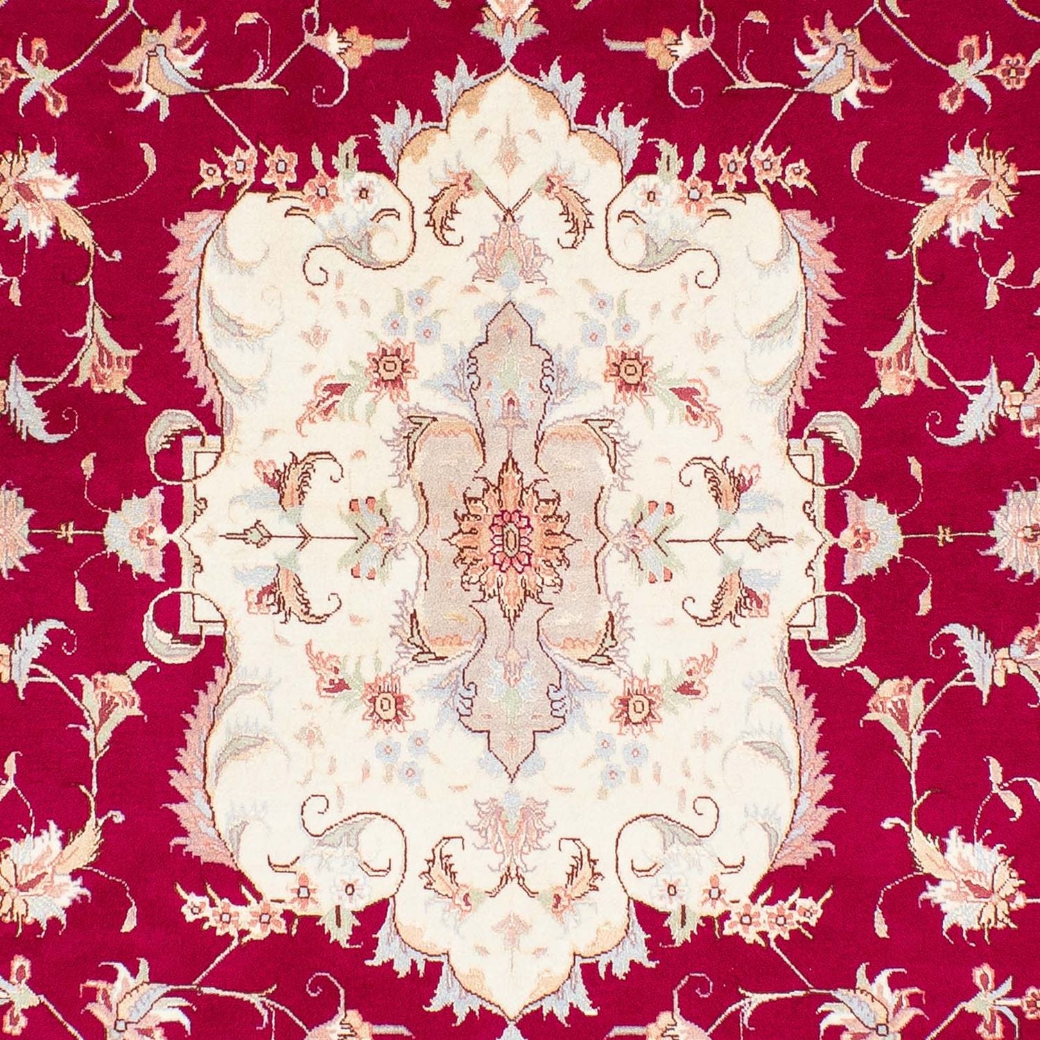 Tapis persan - Tabriz - Royal - 235 x 164 cm - rouge