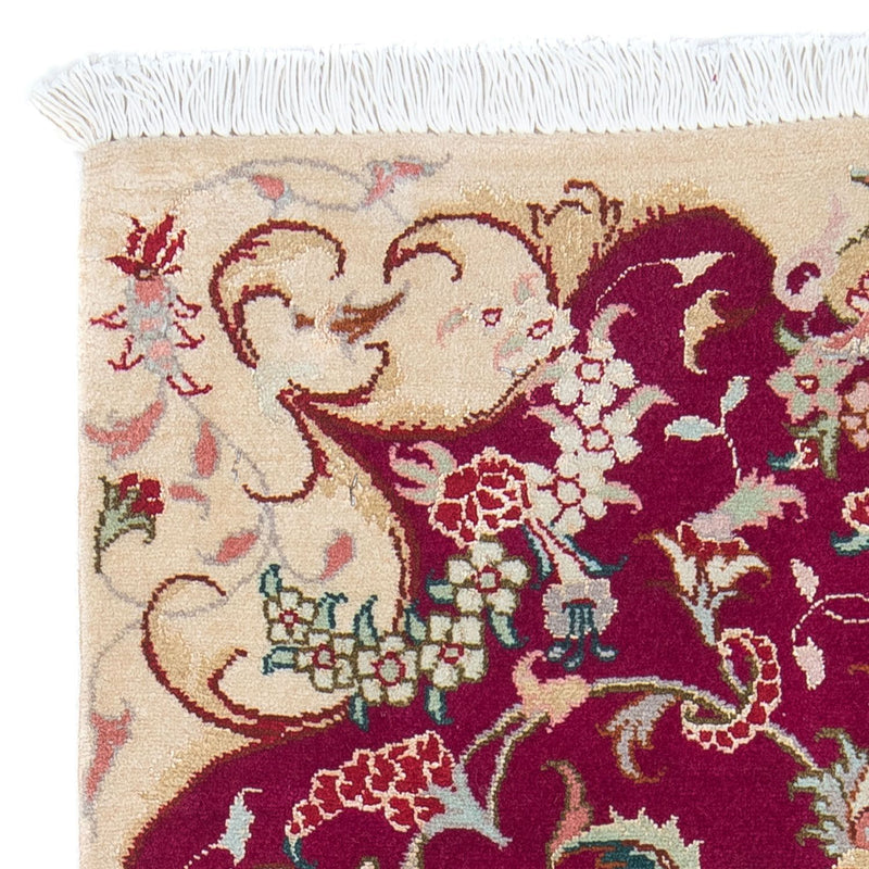 Perserteppich - Täbriz - Royal 90 x 60 cm - dunkelrot