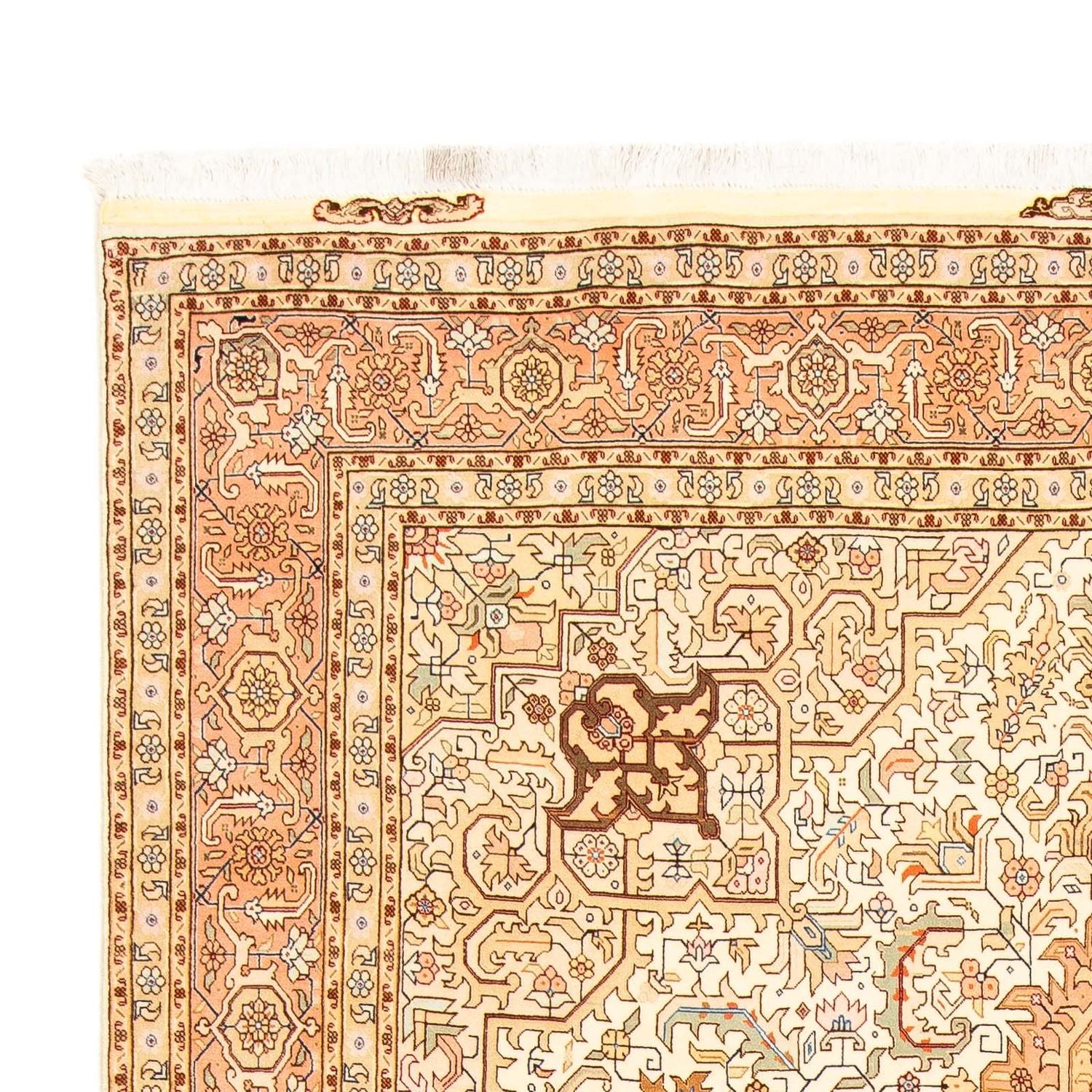 Tapis persan - Tabriz - Royal - 308 x 202 cm - beige
