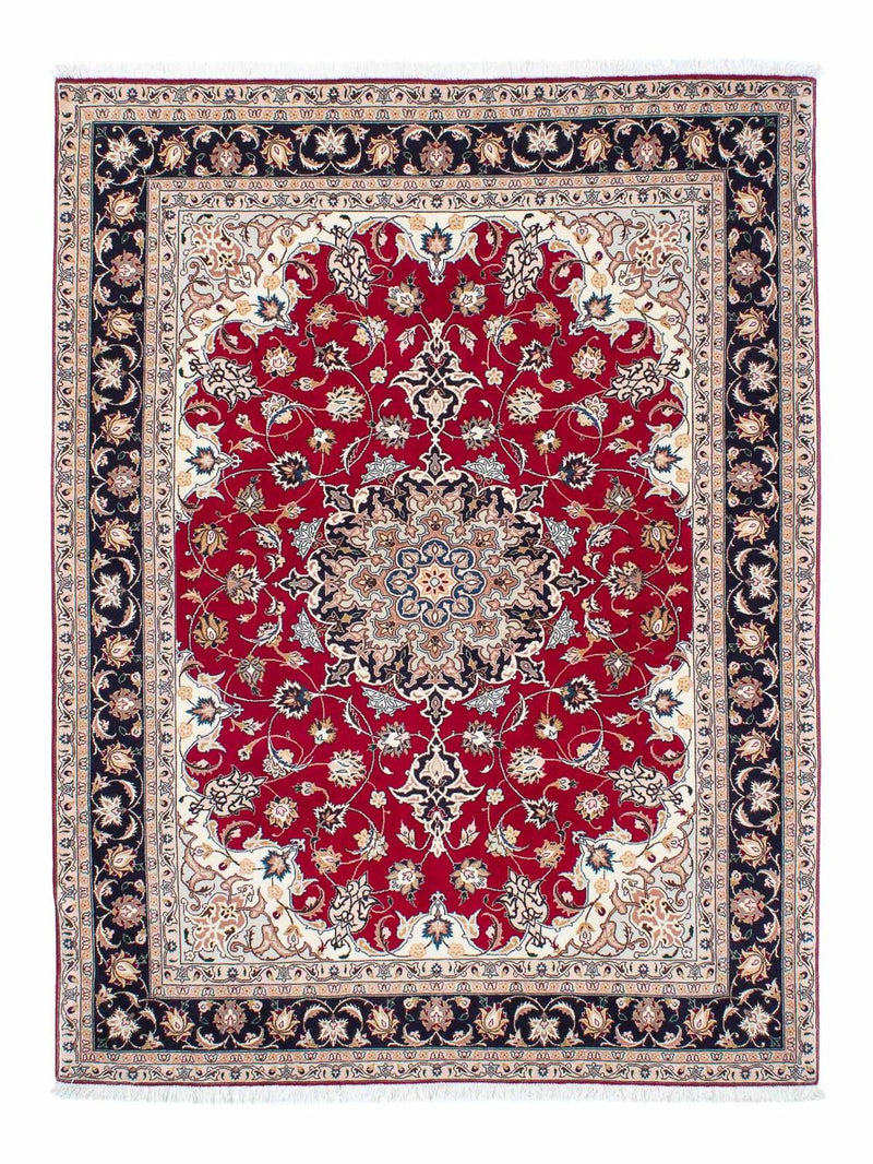 Tapis persan - Tabriz - Royal - 202 x 152 cm - rouge