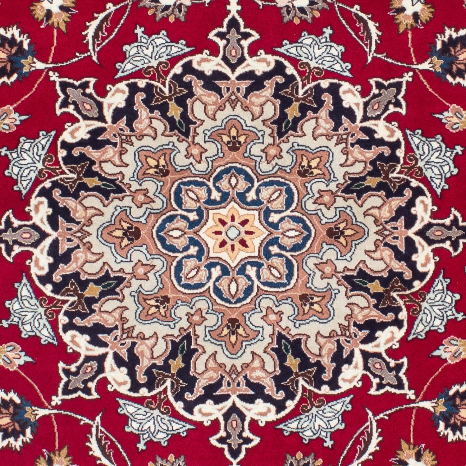 Tapis persan - Tabriz - Royal - 202 x 152 cm - rouge