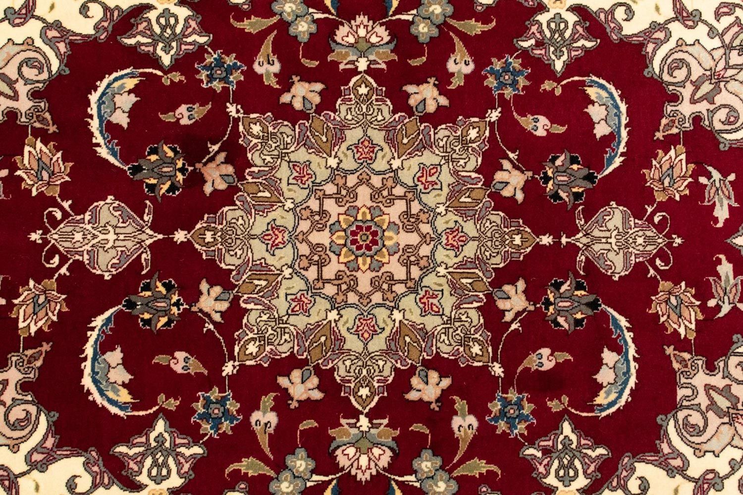 Tapis persan - Tabriz - Royal - 150 x 99 cm - rouge