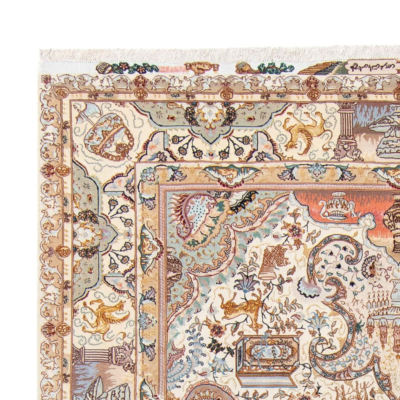Tapis persan - Tabriz - Premium - 306 x 209 cm - beige