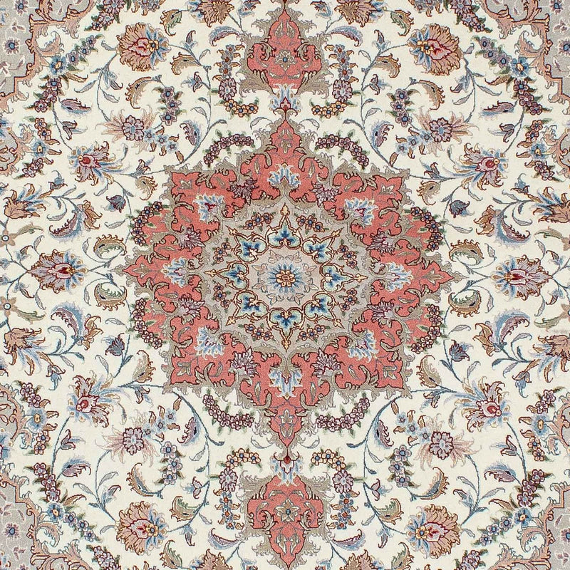 Tapis persan - Tabriz - 200 x 153 cm - beige