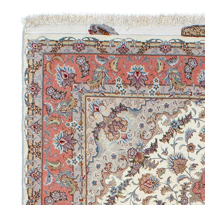 Tapis persan - Tabriz - 200 x 153 cm - beige