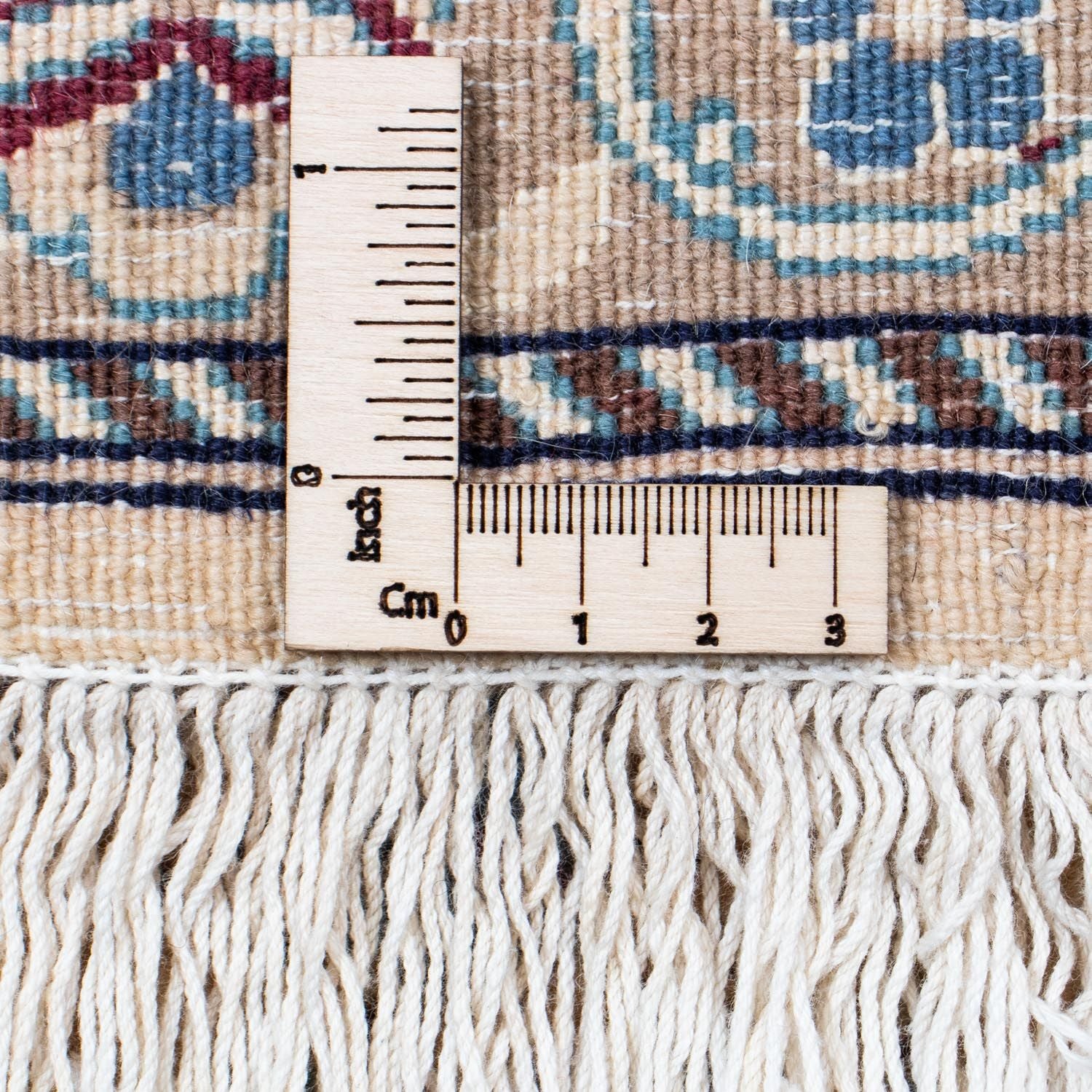 Tapis persan - Nain - Royal - 305 x 191 cm - beige