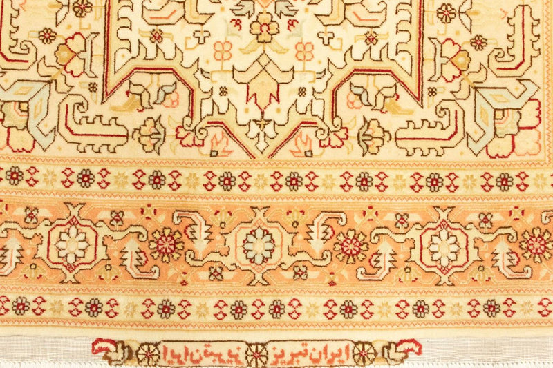 Tapis persan - Tabriz - Royal - 160 x 103 cm - beige