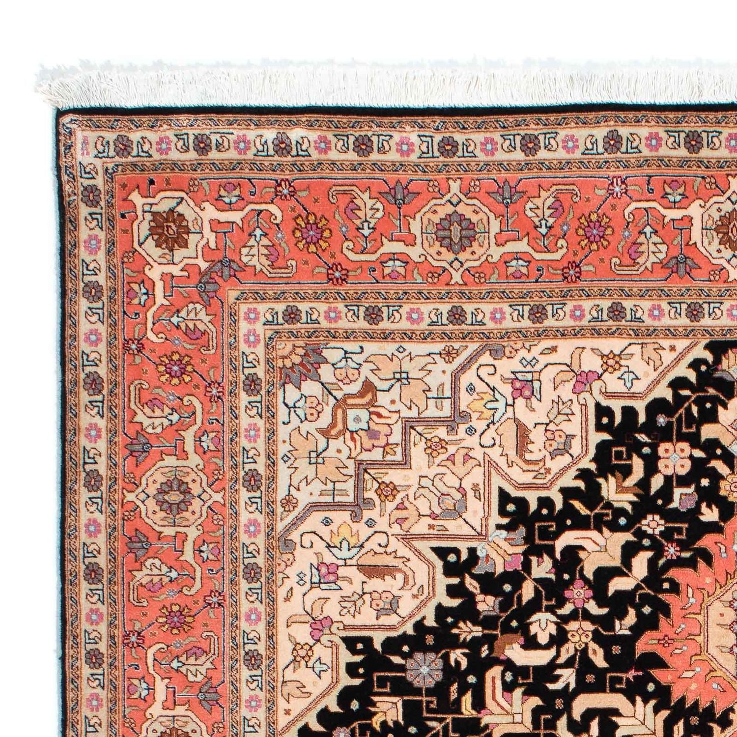 Tapis persan - Tabriz - Royal - 207 x 152 cm - rouge clair