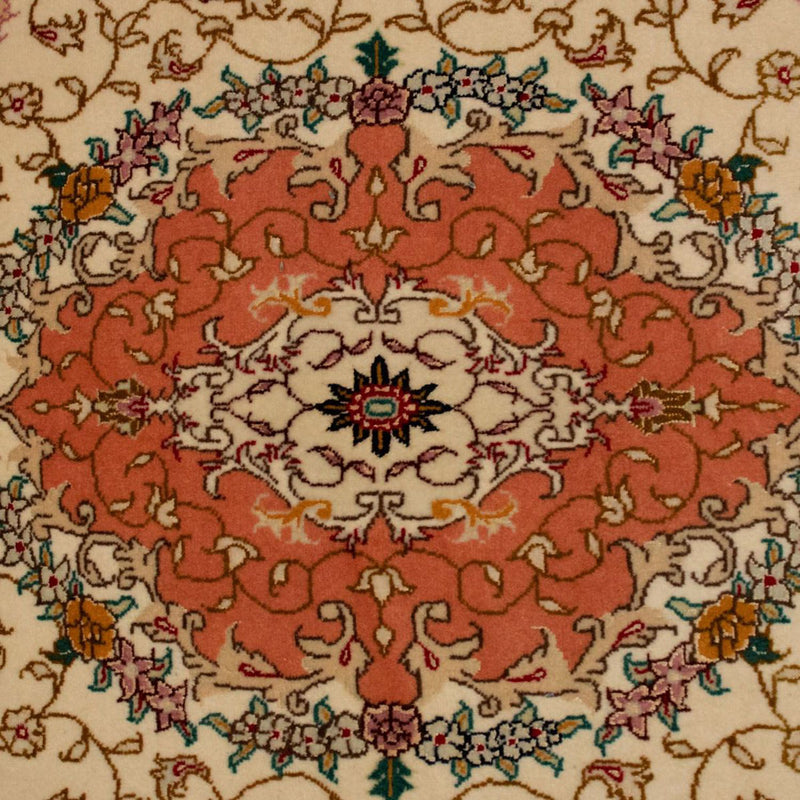 Tapis persan - Tabriz - Royal - 153 x 102 cm - beige