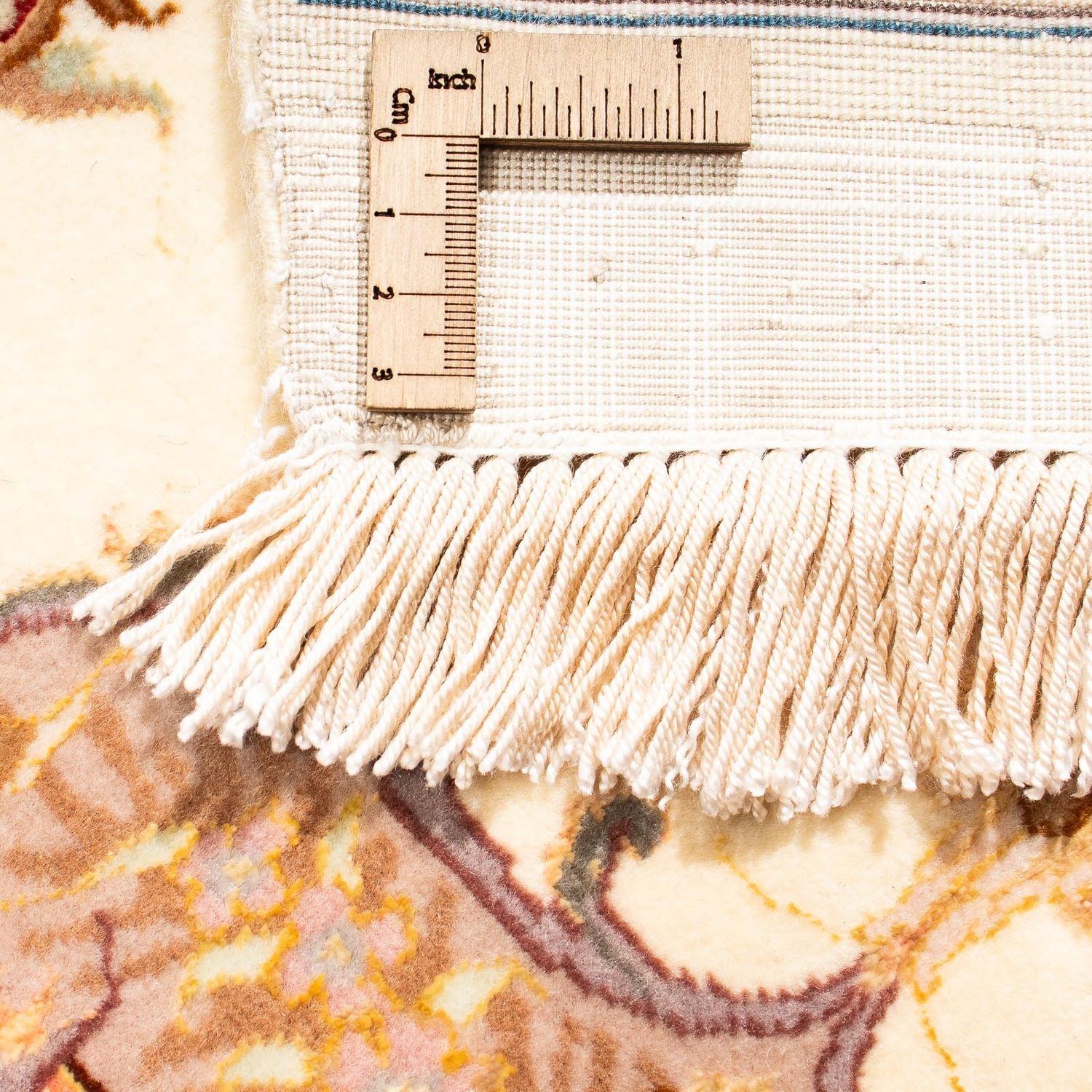 Tapis persan - Tabriz - 303 x 199 cm - beige