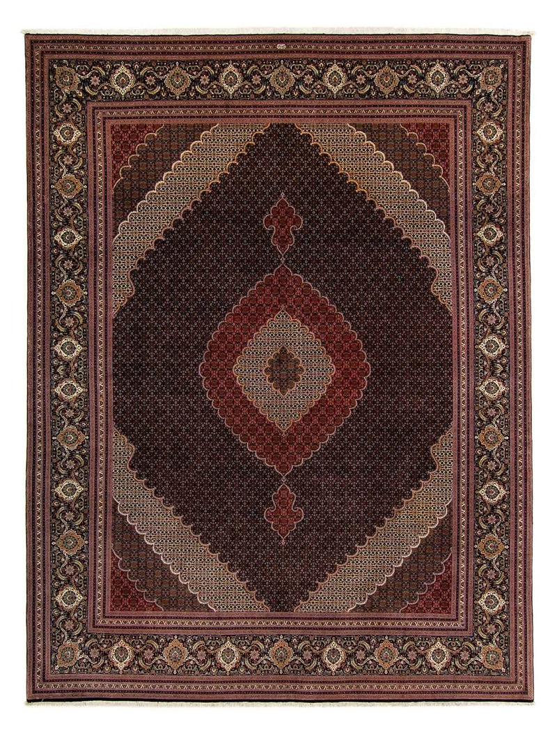 Tapis persan - Tabriz - 400 x 304 cm - marron