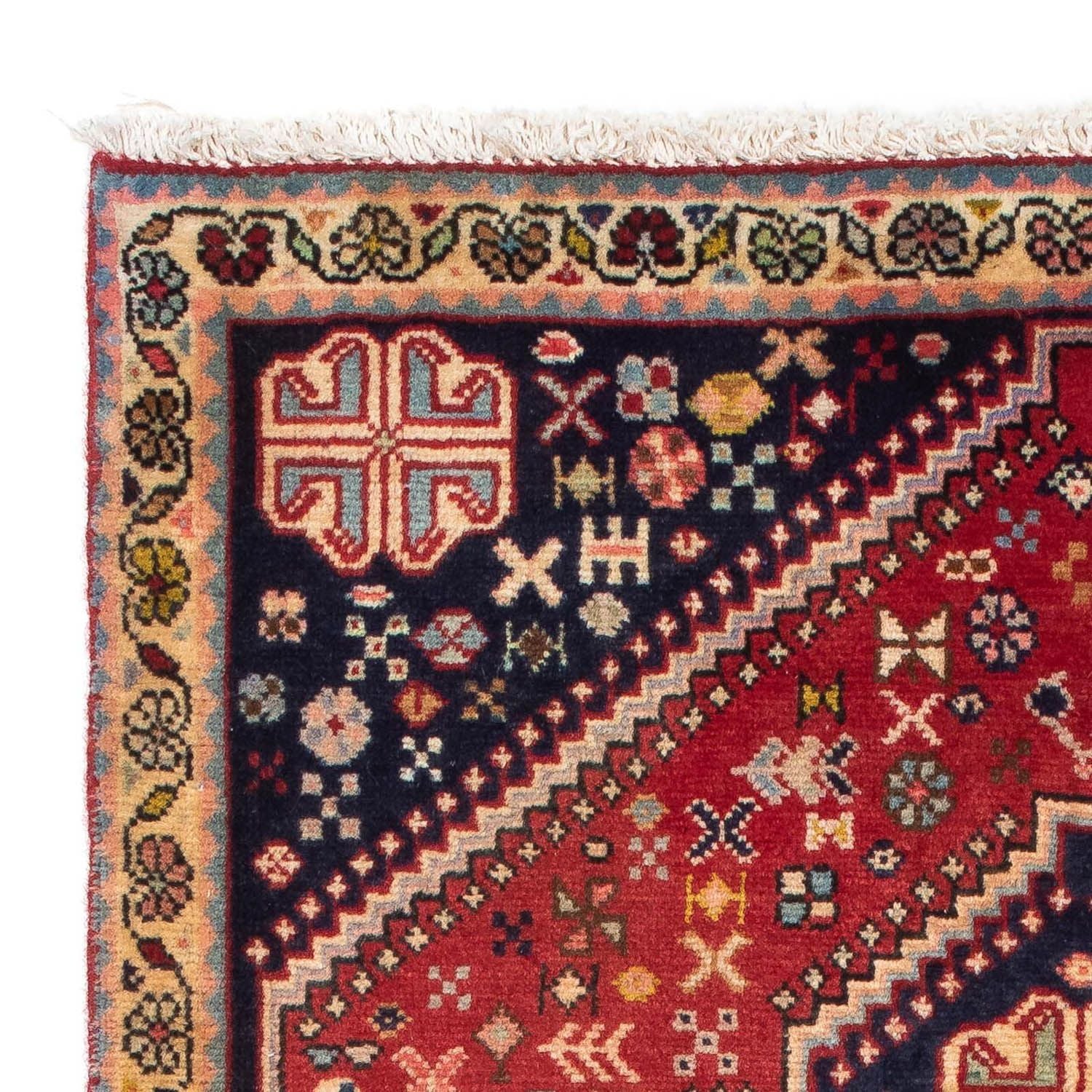 Tapis persan - Nomadic - 125 x 80 cm - rouge