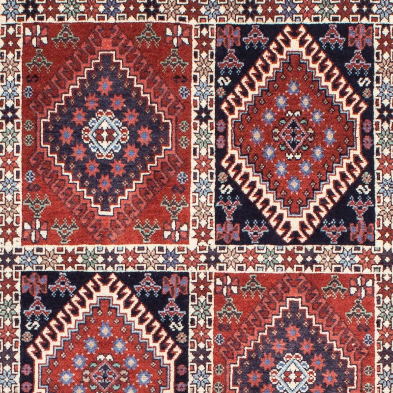 Tapis de couloir Tapis persan - Nomadic - 196 x 83 cm - rouille