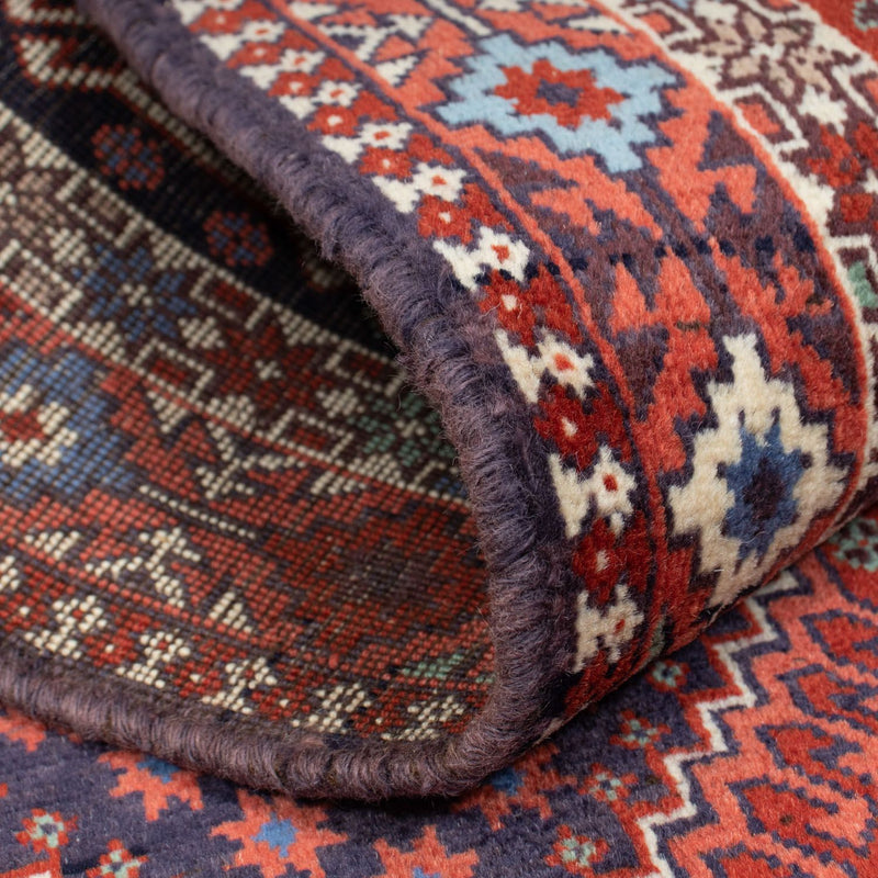 Tapis de couloir Tapis persan - Nomadic - 196 x 83 cm - rouille