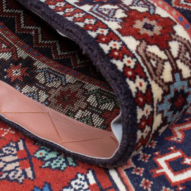 Tapis de couloir Tapis persan - Nomadic - 211 x 82 cm - rouge foncé