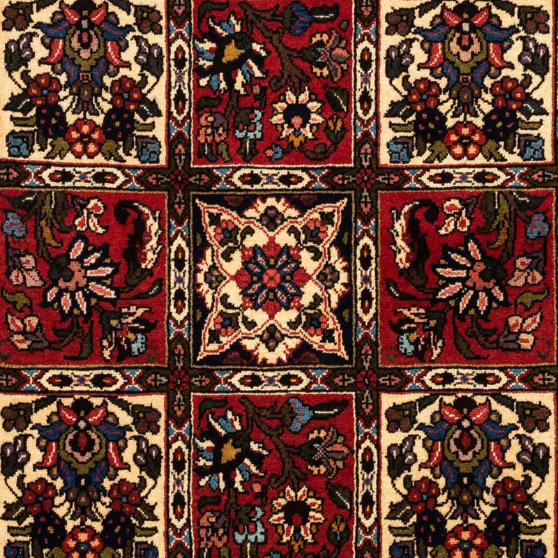 Tapis persan - Nomadic - 153 x 103 cm - rouge foncé