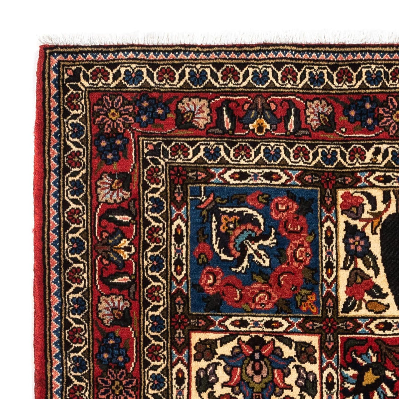 Tapis persan - Nomadic - 153 x 103 cm - rouge foncé