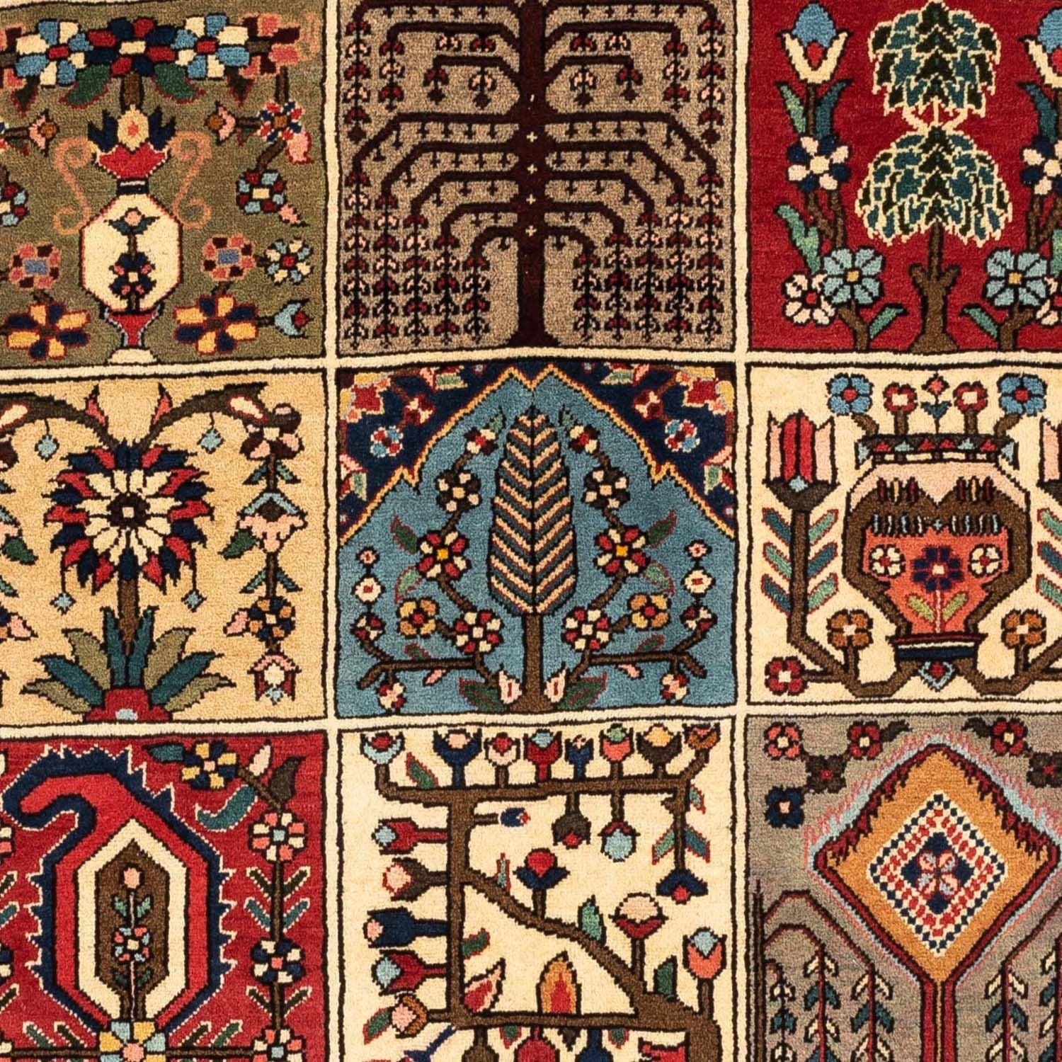 Tapis persan - Nomadic - 153 x 110 cm - multicolore
