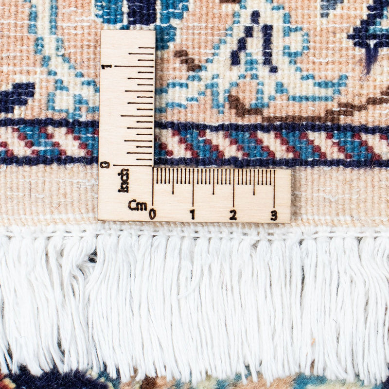 Tapis persan - Nain - Royal - 308 x 197 cm - bleu foncé
