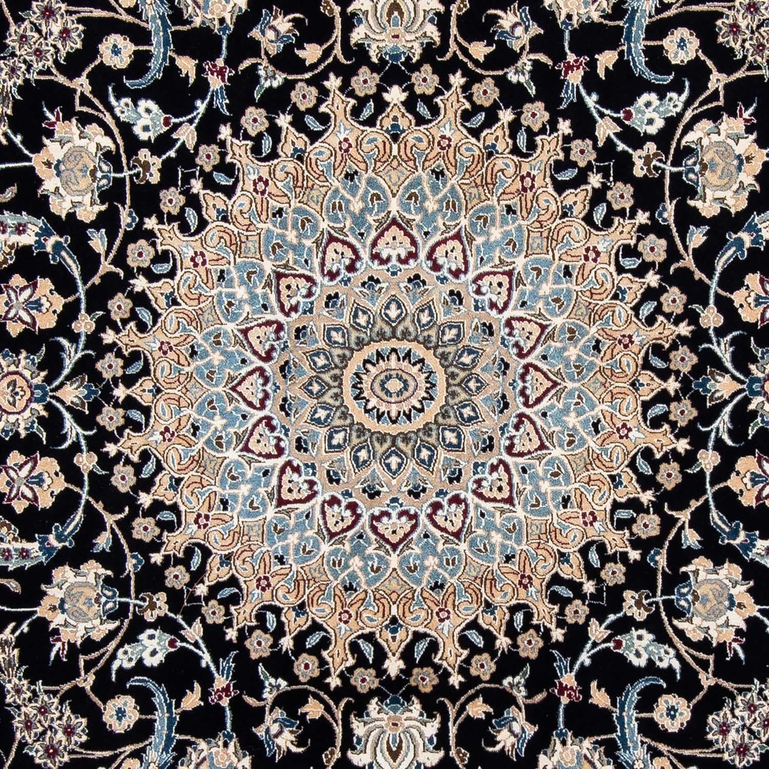 Tapis persan - Nain - Premium - 317 x 193 cm - noir