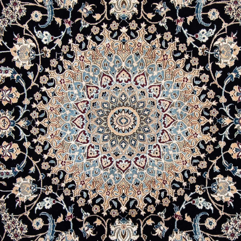 Tapis persan - Nain - Premium - 317 x 193 cm - noir