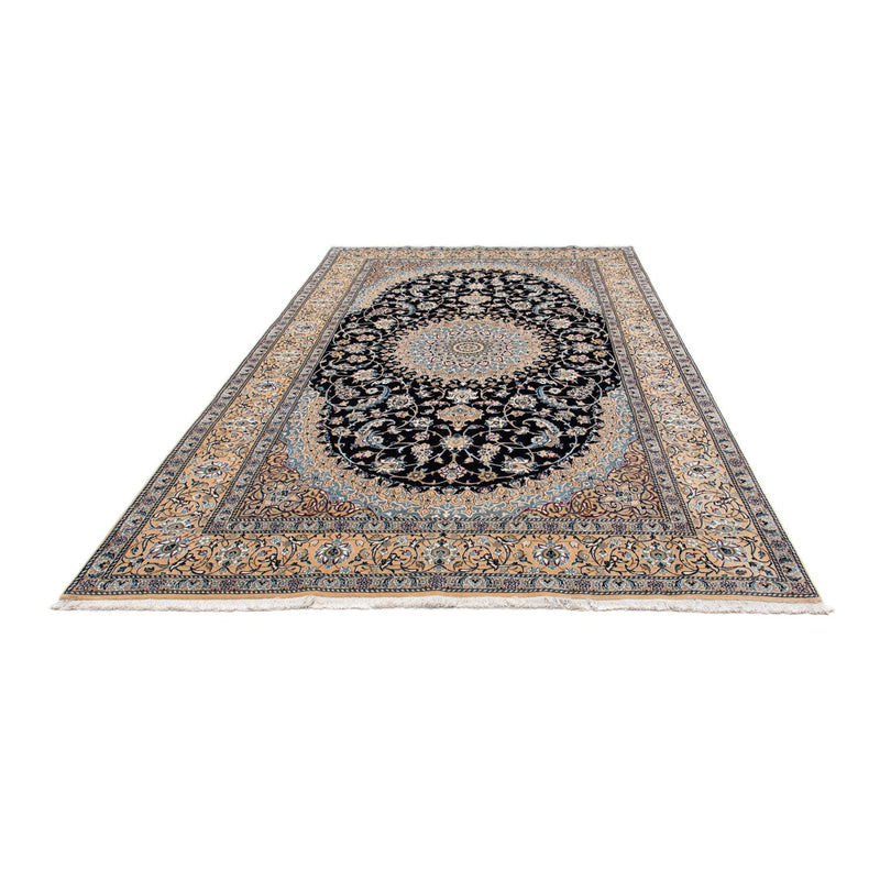 Tapis persan - Nain - Premium - 317 x 193 cm - noir