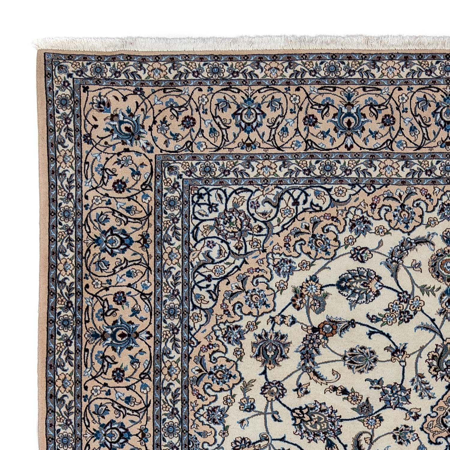 Tapis persan - Nain - Royal - 344 x 247 cm - beige