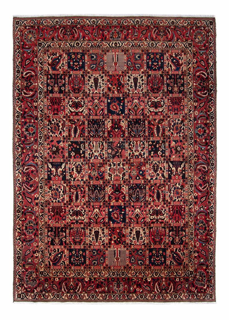 Tapis persan - Nomadic - 358 x 261 cm - rouge foncé