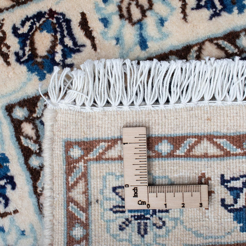 Tapis persan - Nain - Royal - 85 x 55 cm - bleu foncé