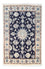 Tapis persan - Nain - 85 x 55 cm - bleu foncé
