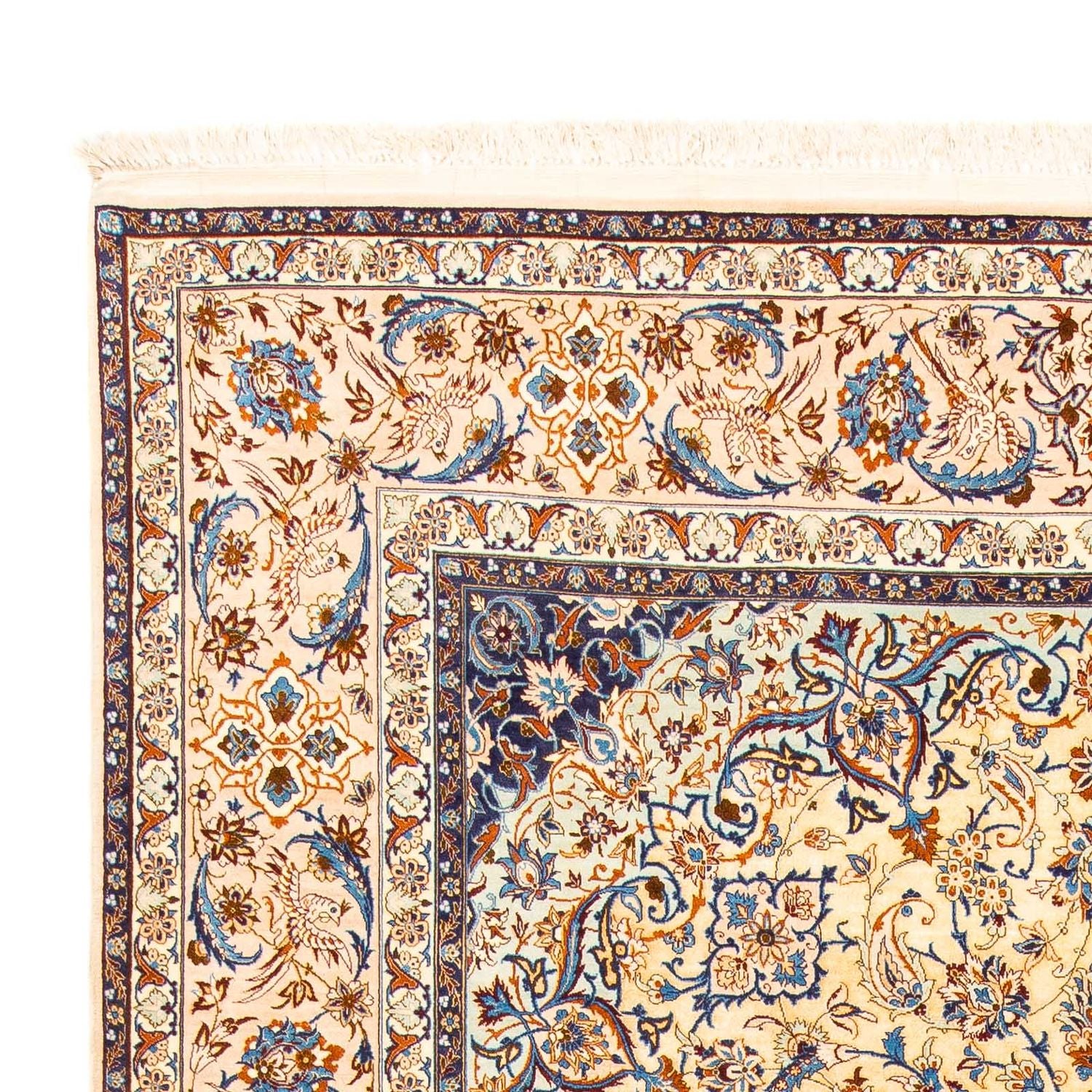 Tapis persan - Isfahan - Premium - 310 x 206 cm - beige