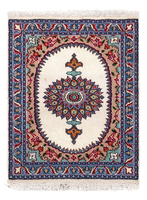 Tapis persan - Nain - 83 x 64 cm - beige