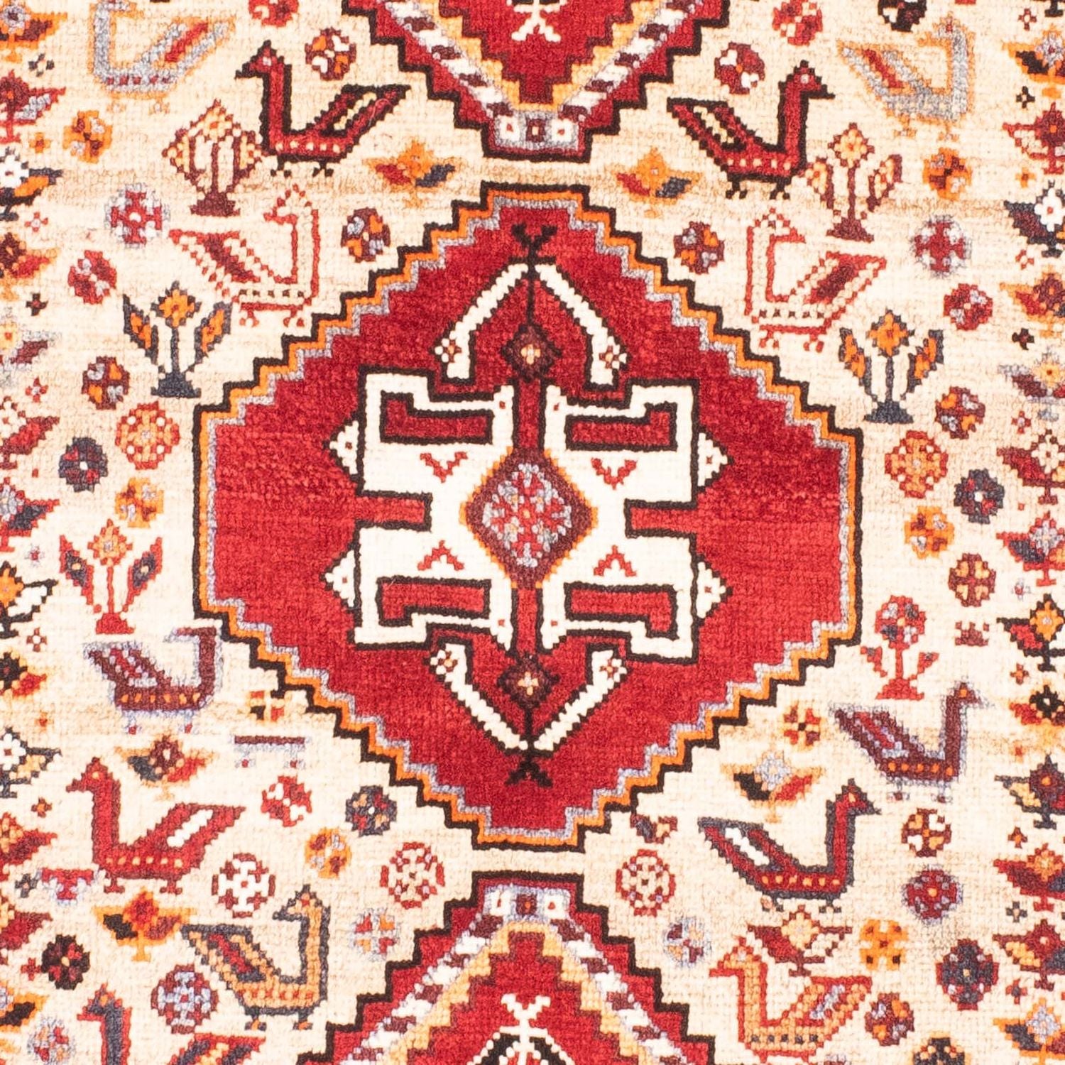 Tapis persan - Nomadic - 160 x 85 cm - beige