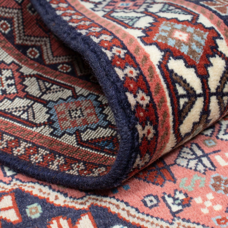 Tapis persan - Nomadic - 152 x 98 cm - bleu foncé