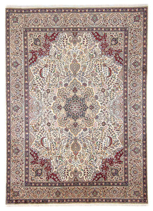 Tapis persan - Tabriz - Royal - 392 x 303 cm - beige