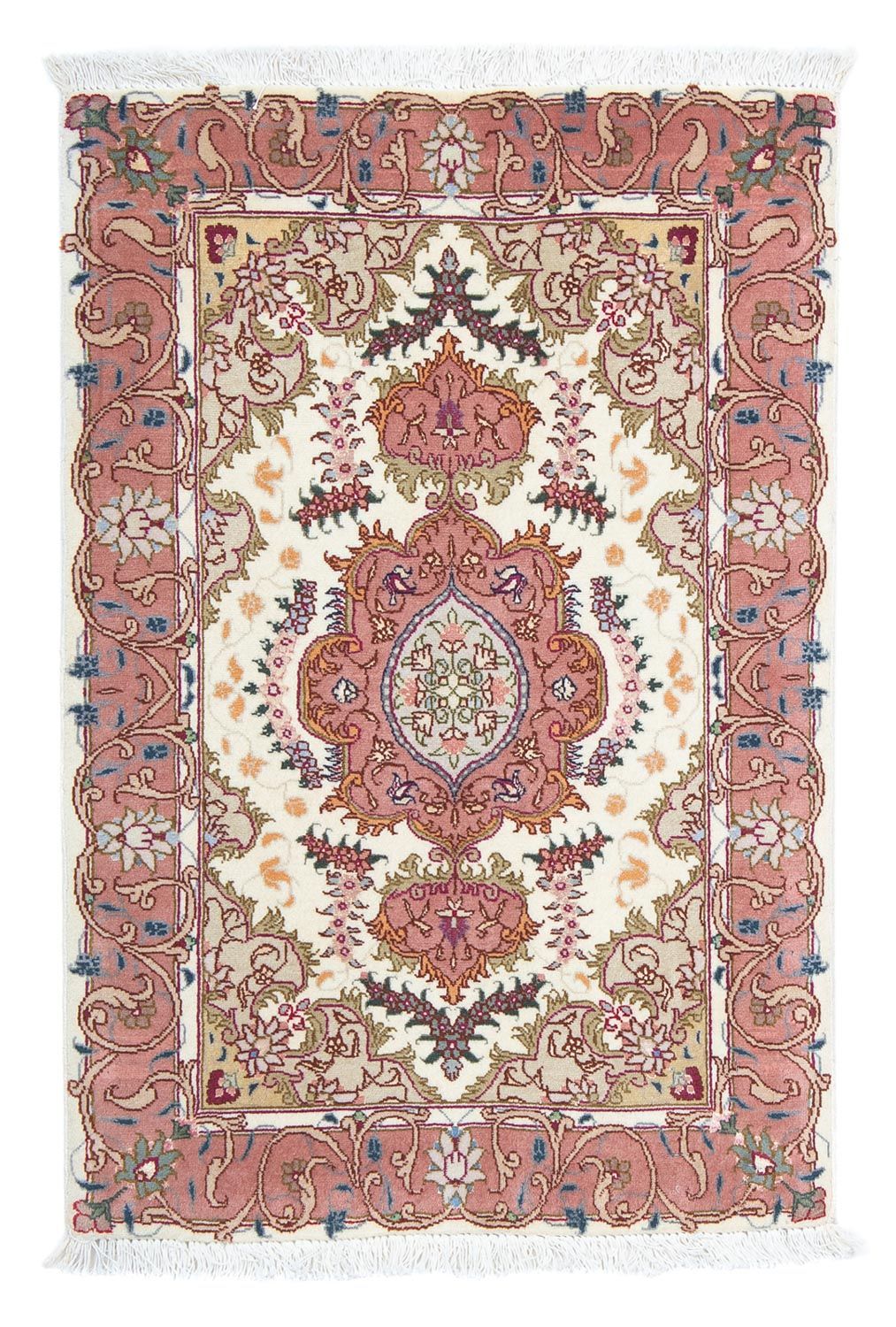 Tapis persan - Tabriz - Royal - 89 x 58 cm - beige