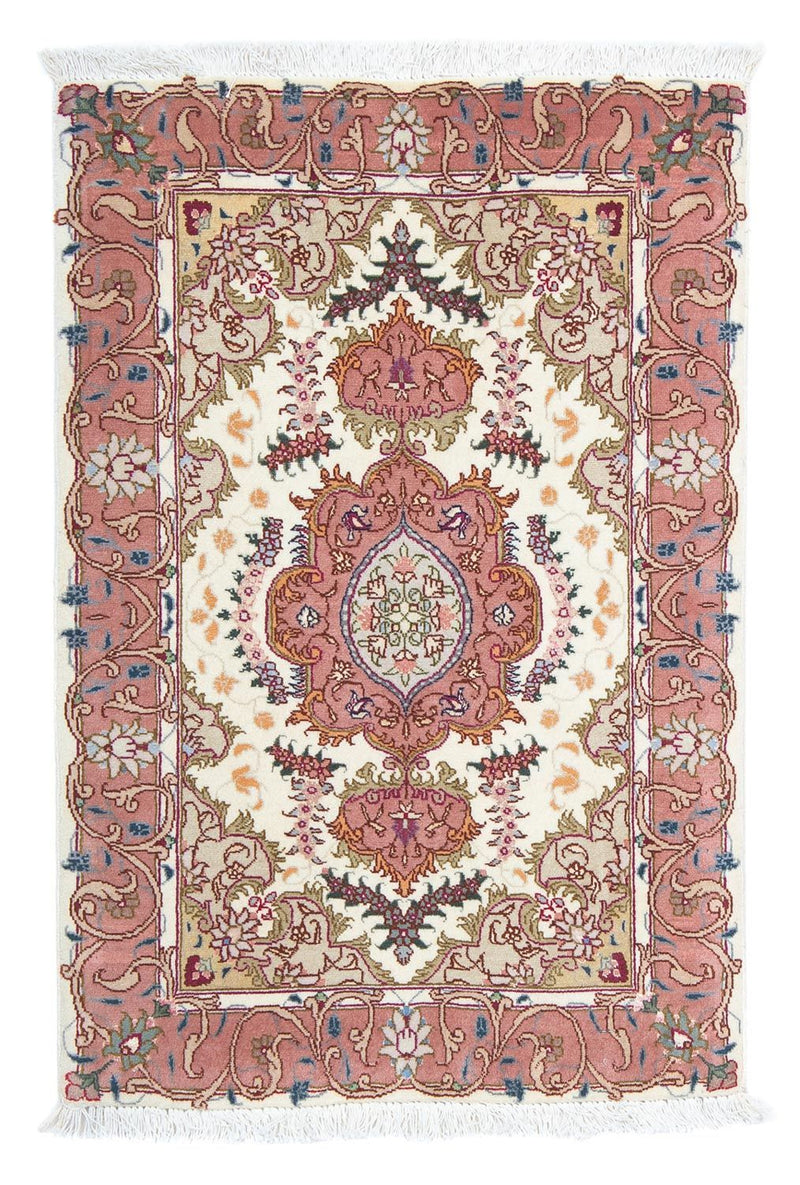 Tapis persan - Tabriz - Royal - 89 x 58 cm - beige